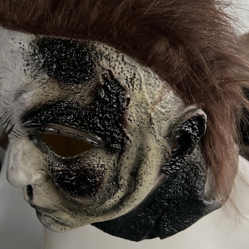 Michael Myers Mask Deluxe Adult Latex Halloween Horror Fancy Dress Killer Scary
